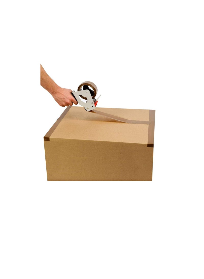 ROBUSTLINE Robustline Brown Packaging Tape 2 Inch for Parcels and Boxes - This Brown Packing Tape Provides a Strong, Secure and Sticky Seal for Your Cardboard Boxes and for Moving House (50 YRD). (10)  - Image 2