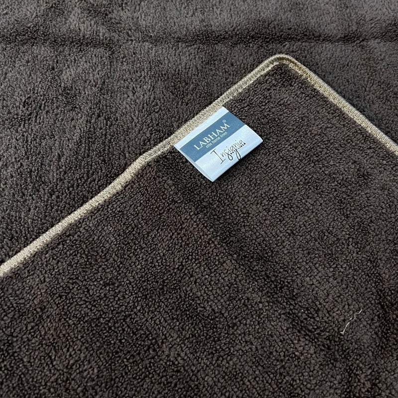 LABHAM - Insignia 450GSM High Absorbant, Super Soft, Anti Microbial, Bath Towel (75cm x 150cm), Pack of 1 - Walnut - Image 5