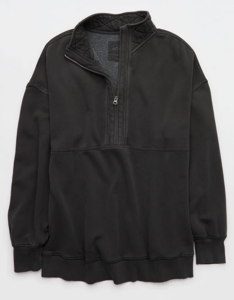 Aerie Quarter Zip Sweatshirt
