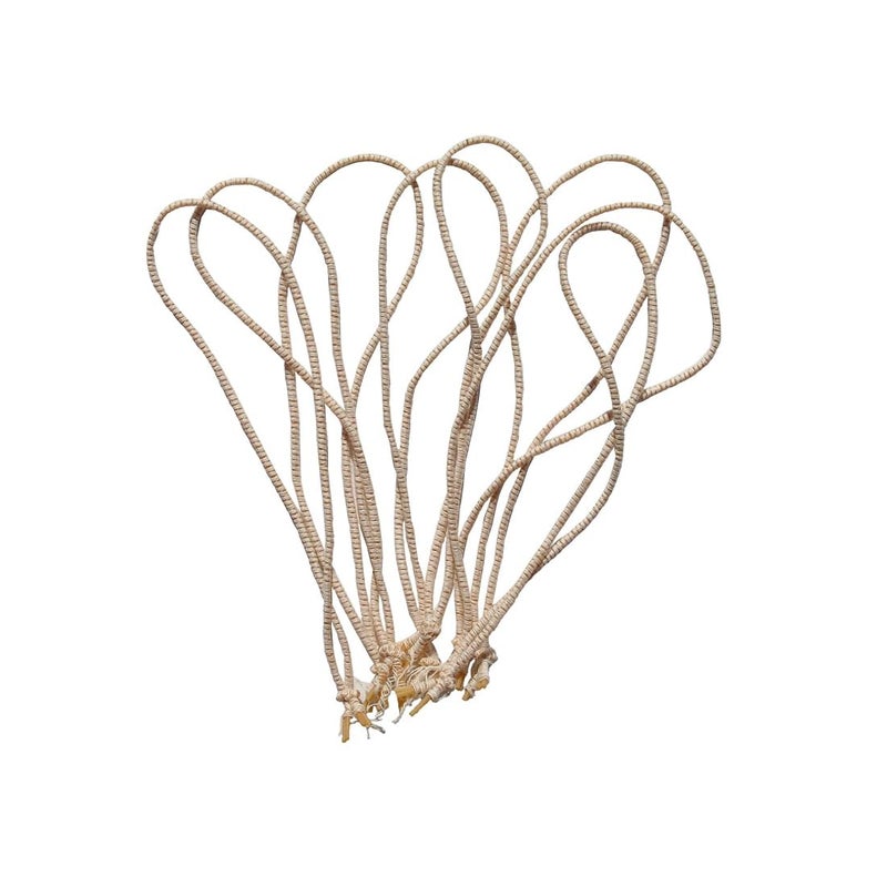 أشرطة ريجنسي للتثبيت 7 حلقات دجاج قطنية مرنة عبوة من 200 آمنة للفرن والطعام لصنع دجاج مشوي وتحميص الديك الرومي وتشكيل المشاوي