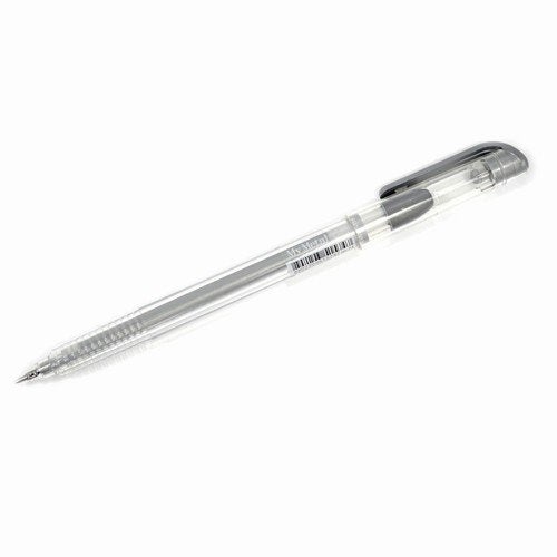 Dong-a My Metal Gel Ink 0.7mm Roller Ball Pen - Silver Colors 12 Pcs 1 Dozen (Pack of 12 Pens) - Image 3