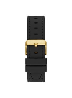 GUESS Men's Black Gold Green Dial Multi-function Watch - GW0571G3  - Image 5