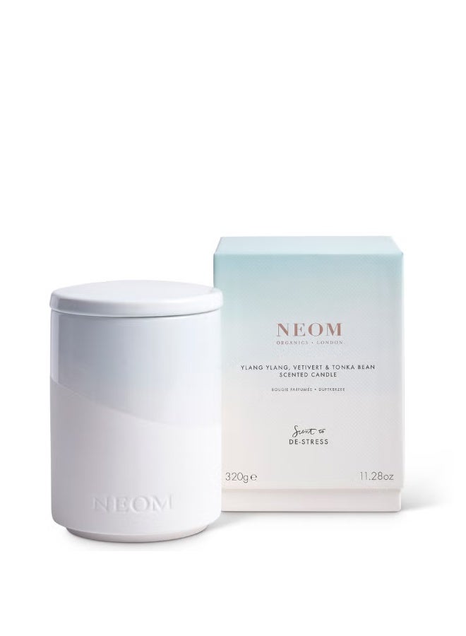 NEOM NEOM Ylang Ylang, Vetivert and Tonka Bean Scented Candle 320g  - Image 1