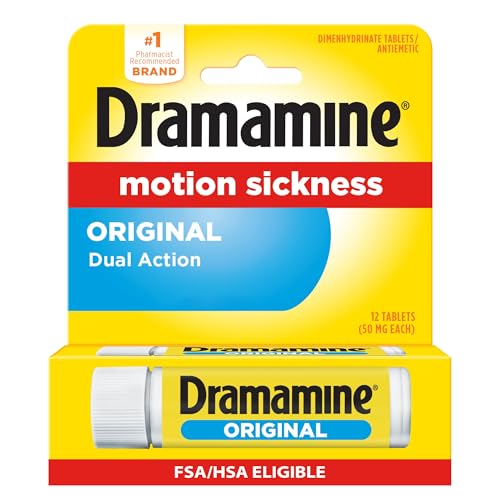 Dramamine Formula Motion Sickness Relief Original 12 Count - Image 2
