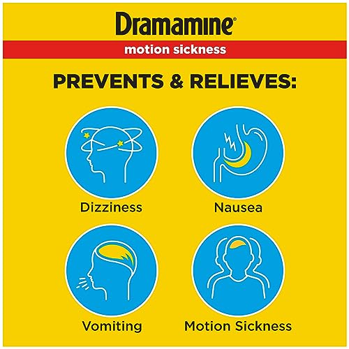 Dramamine Formula Motion Sickness Relief Original 12 Count - Image 5