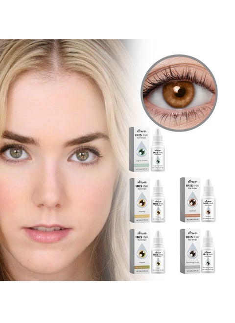 قطرات العين Iris Ink قطرات العين المتغيرة اللون العنبر المتقدمة
