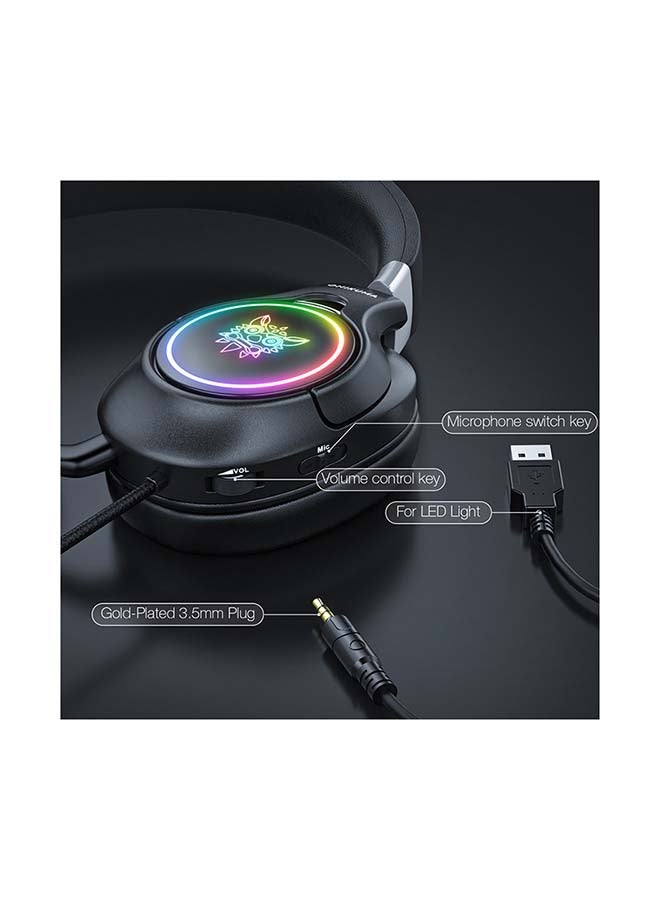 Wired Stereo Headphone With Microphone RGB PC - Image 5