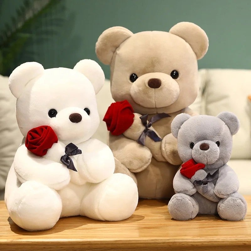 Y&D High Quality LOW MOQ Ready to Ship Stuffed Animal Plush Soft Valentine Teddy Bear Toy for Girlfriend Valentine Gifts - Image 3