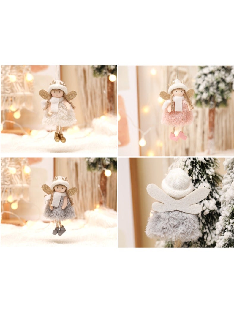Pendant Doll Plush Dolls Decorations for Hanging Holiday Gifts for Party Decorations Christmas (3 Pieces) - Image 4