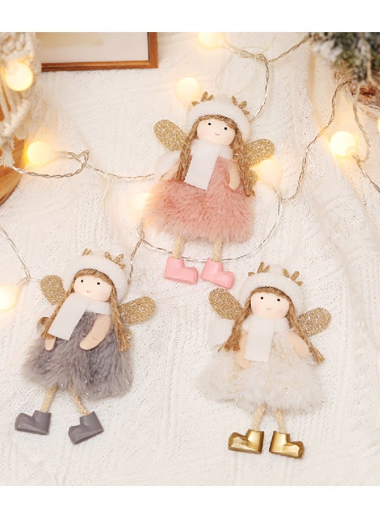 Pendant Doll Plush Dolls Decorations for Hanging Holiday Gifts for Party Decorations Christmas (3 Pieces) - Image 5