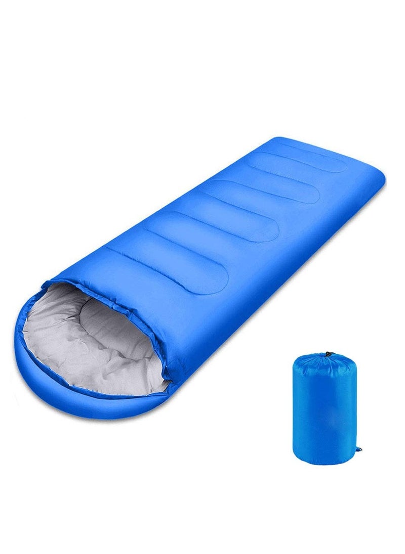 Cool Baby Style Sleeping Bag Lightweight 3 Season Weather Sleep Bags for Kids Adults Girls Women Microfiber Filled 5-20 Degree for Backpacking/Hiking/Camping/Mountaineering with Compression Sack  - Image 1