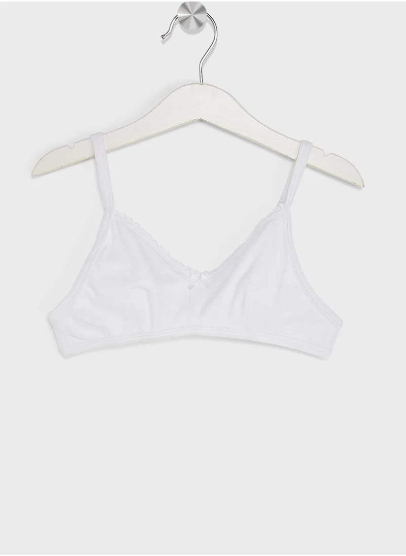 Marks & Spencer Kids 2 Pack Essential Bra Top