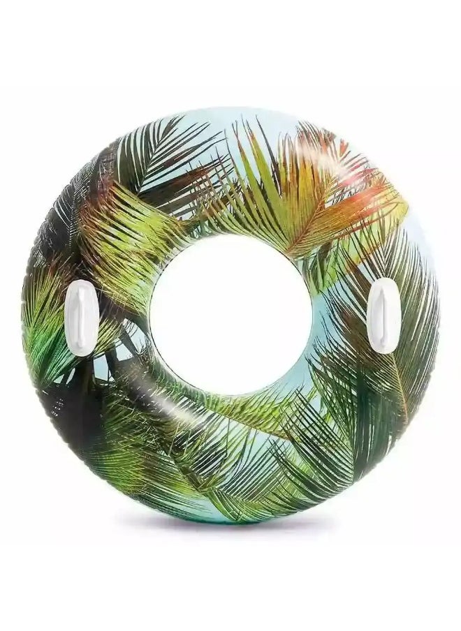 INTEX Intex Summer Outdoor Water Toys Tube Vinyl Material Green Color, Size: 97cm  - Image 1