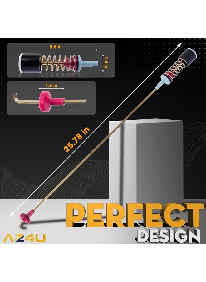 AZ4U 4 Washer Suspension Rod Damper Replaces For Samsung WA45M7050AW/A4 WA5451ANW/XAA WA45N3050AW/A4 WA45T3200AW WA45T3400AV WA45T3400AW WA50R5200AW/US WA50R5400AV/US WA50T5300AC WA50R5400AW WA456DRHDSU/AA - Image 2