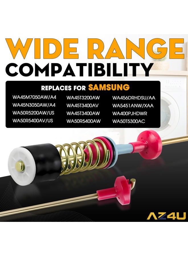 AZ4U 4 Washer Suspension Rod Damper Replaces For Samsung WA45M7050AW/A4 WA5451ANW/XAA WA45N3050AW/A4 WA45T3200AW WA45T3400AV WA45T3400AW WA50R5200AW/US WA50R5400AV/US WA50T5300AC WA50R5400AW WA456DRHDSU/AA - Image 4