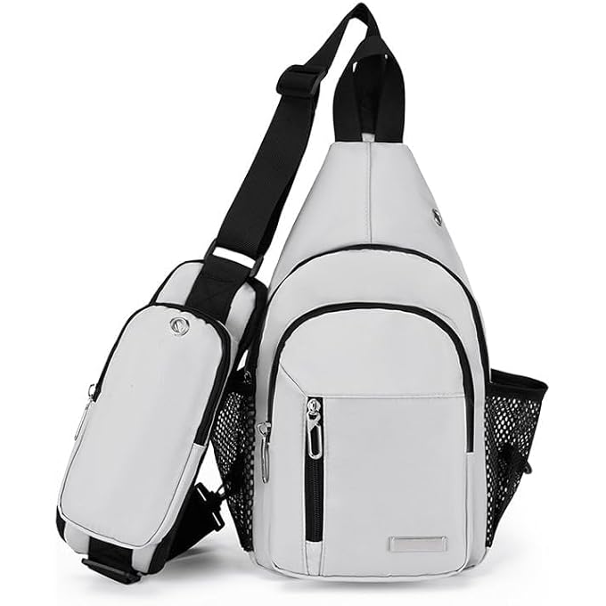 rayihni Waterproof Sling Backpack Crossbody Sling Bag Cross Bag Adjustable Travel Hiking Essentials Casual Daypack Multipurpose Chest Bag Purse for Women Men - Image 1