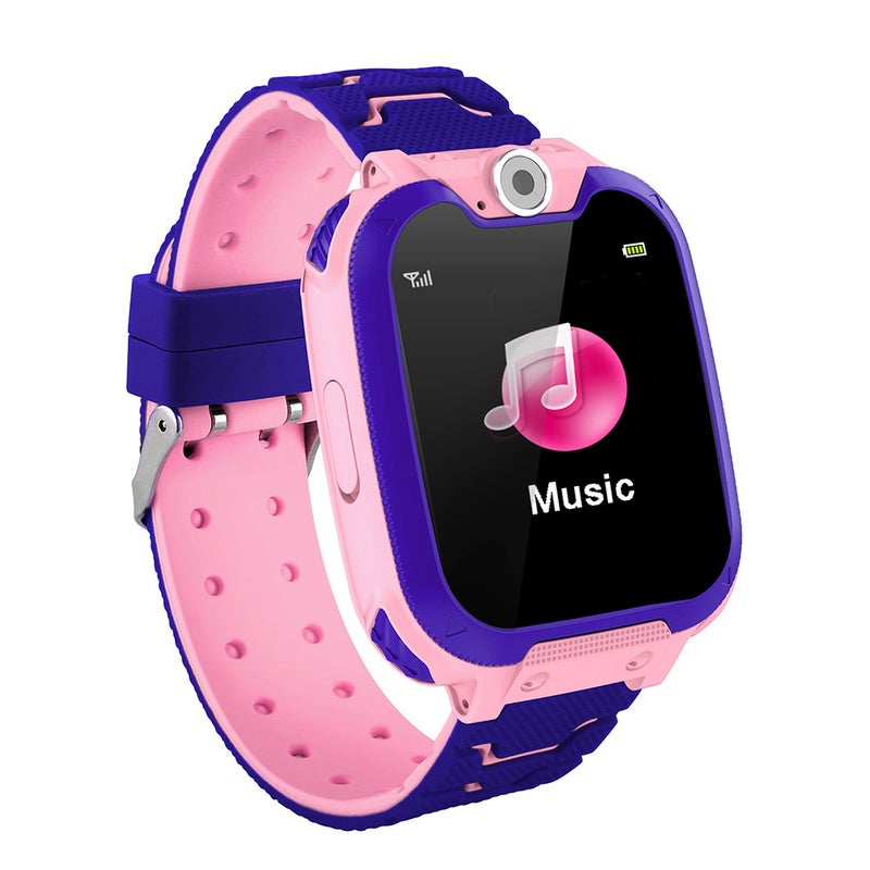 Kids Smart Watch 1.54 inches Touch Screen GPS Tracker SOS Call Game Voice Chat Camera IP65 Waterproof Wristwatch for Boys Girls Gifts - Image 3