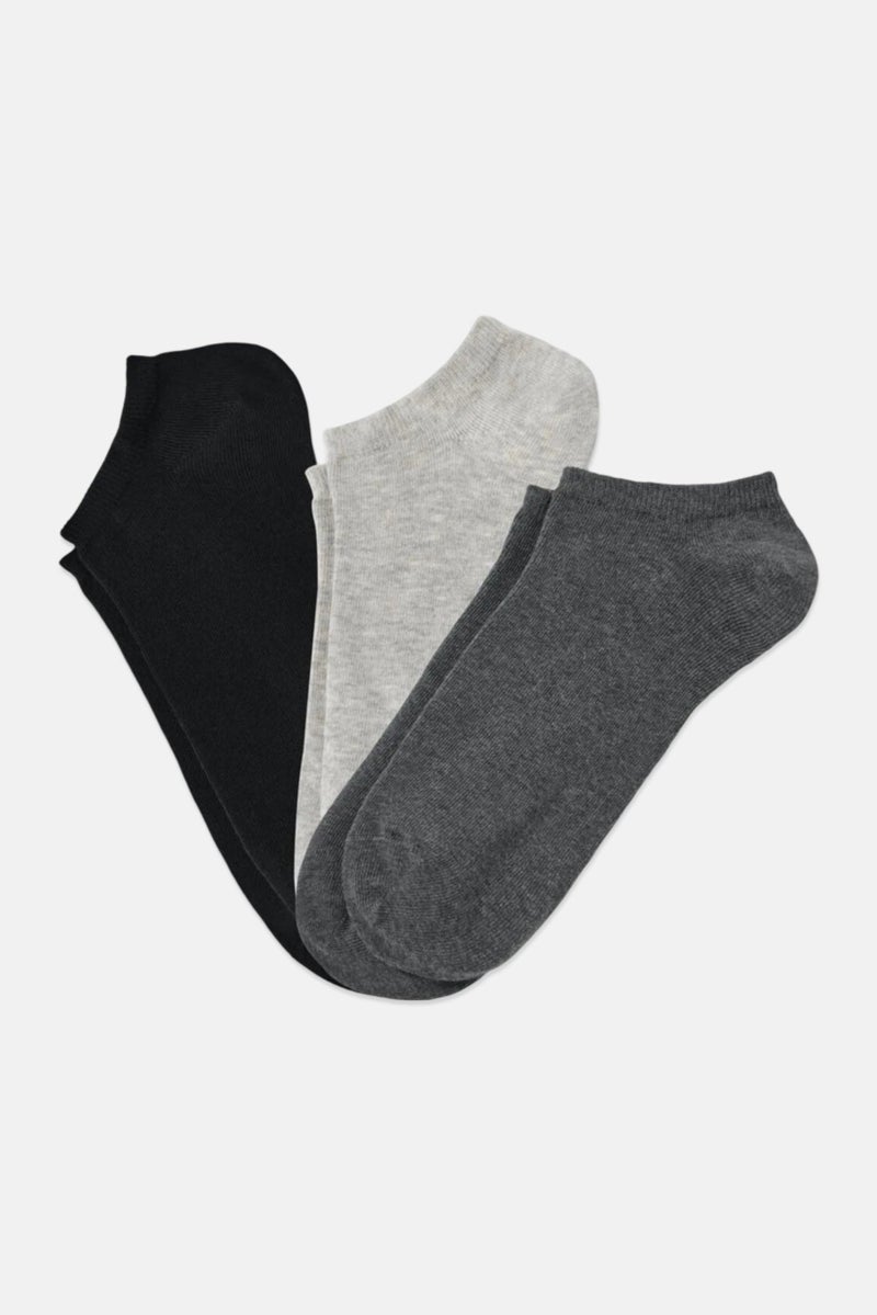 Tchibo Men 3 Pairs Solid  Socks, Multicolor - Image 2