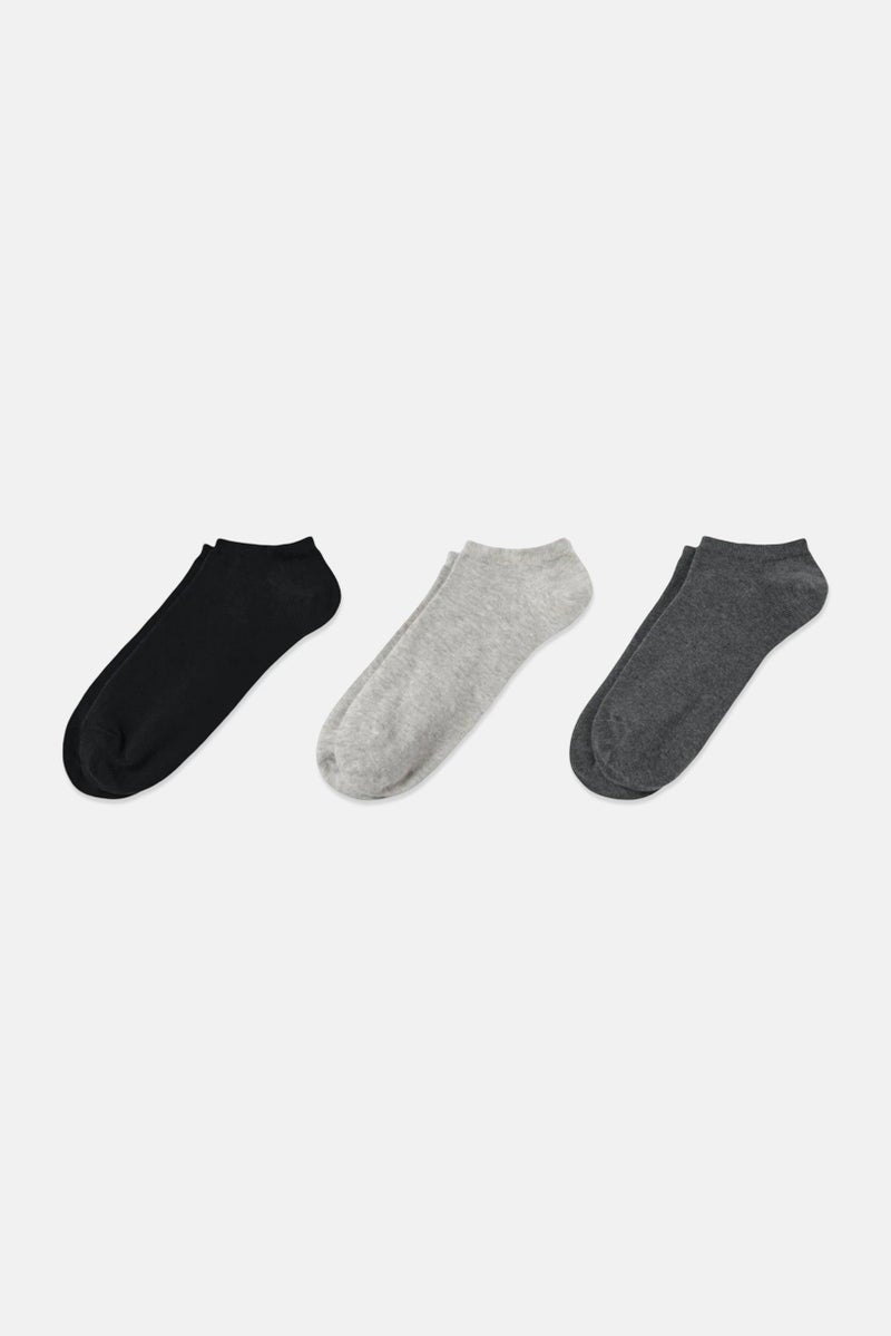 Tchibo Men 3 Pairs Solid  Socks, Multicolor - Image 1