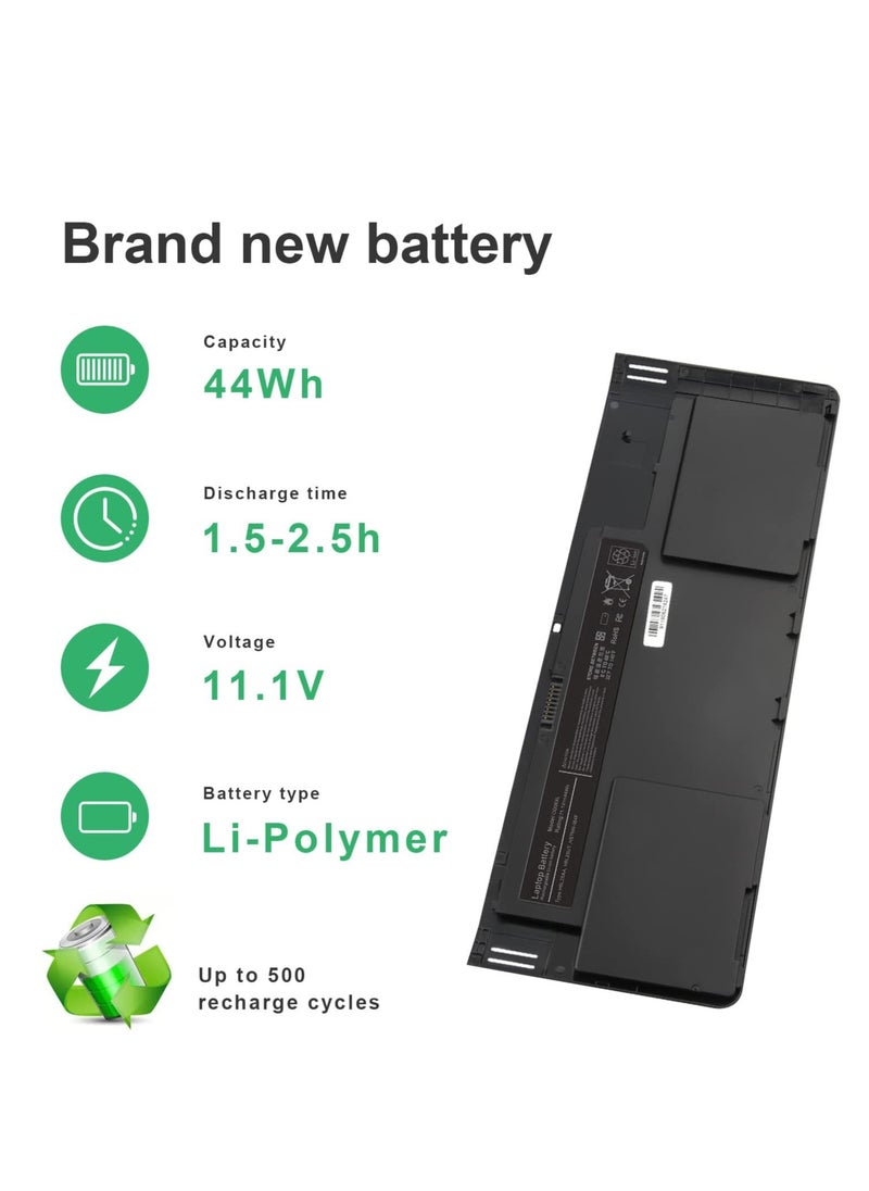 Generic OD06XL OD06 Laptop Battery for HP EliteBook Revolve 810 G1 G2 G3 Tablet 11.6" i7-3687U i7-4600U i5-3437U ODO6XL 0D06XL 698750-171 698750-1C 1 698943-001 HSTNN-IB4F HSTNN-W91C H6L25AA H6L25UT  - Image 2