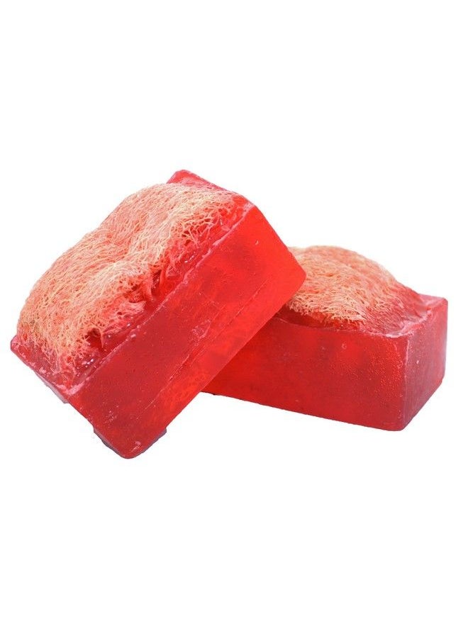 Falls River Soap Company Luffa Soap Bar (4.5Oz) Verbena And Berries Exfoliating Soap Handmade Glycerin Soap Falls River Soap  - Image 4