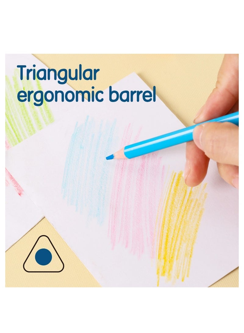 Deli 24-Piece Colour Pencils Multicolour - Image 4