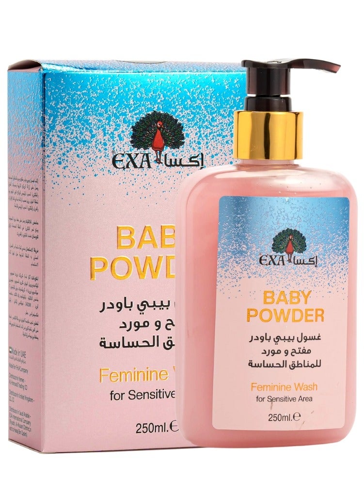 إكسا غسول بيبي باودر مفتح ومورد للمناطق الحساسة 250 مل - Image 1