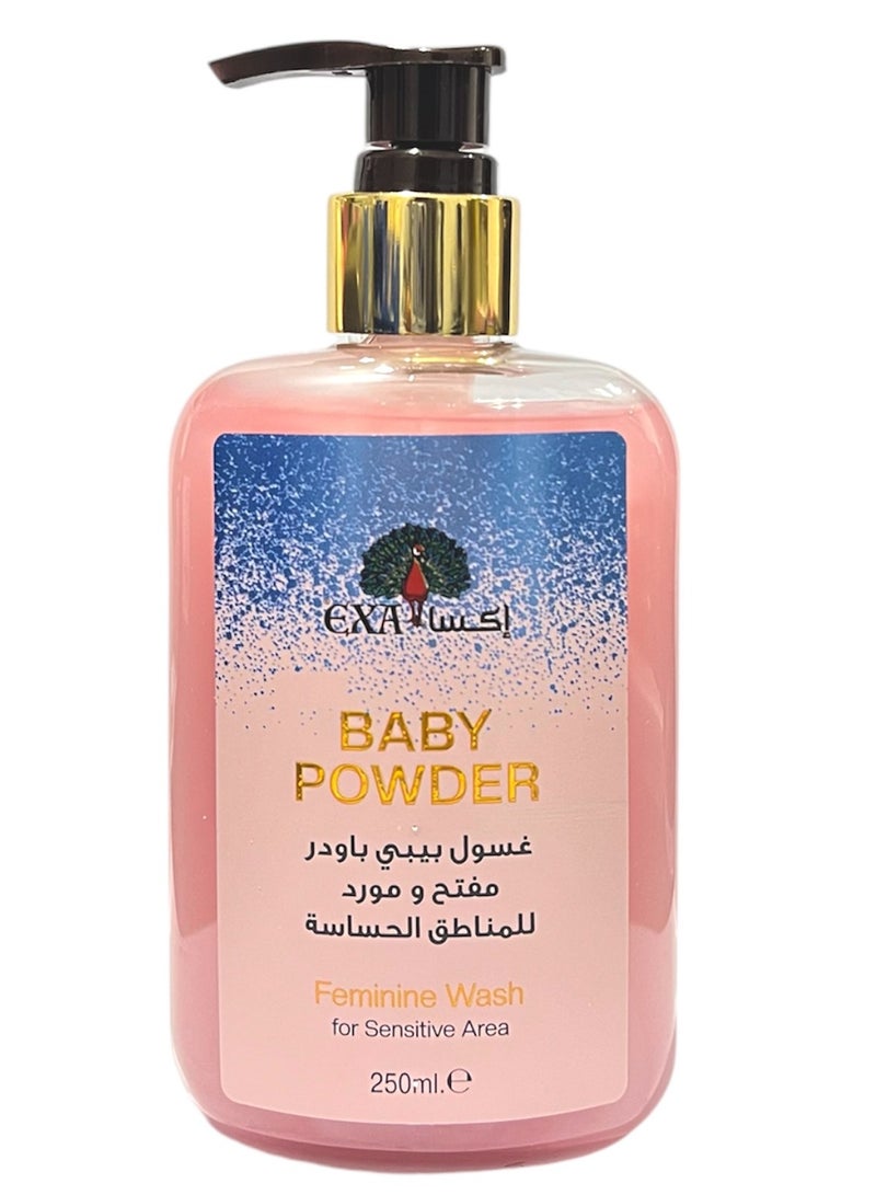 إكسا غسول بيبي باودر مفتح ومورد للمناطق الحساسة 250 مل - Image 2