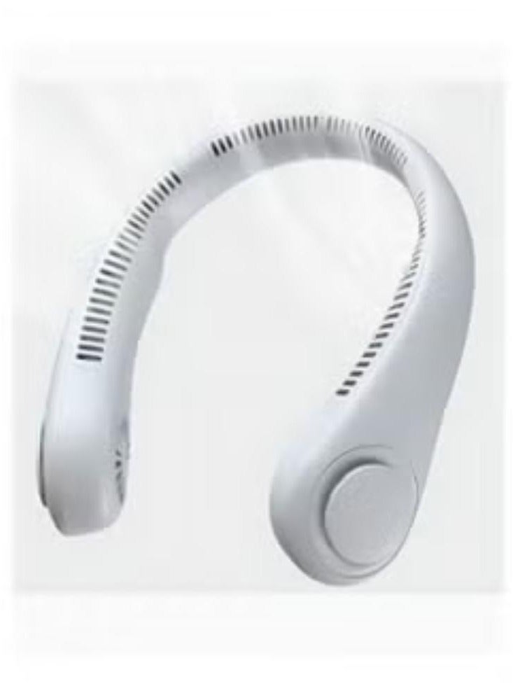 Neck Fan | Hands Free 360° Cooling Personal Fan | USB Rechargeable Portable Neck Fan | Fan with 3 Wind Speed For Indoor & Outdoor - Image 1