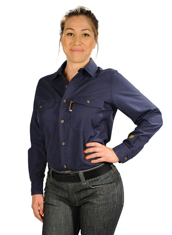 Benchmark FR Women's Silver Bullet Flame Resistant Shirt - Image 1