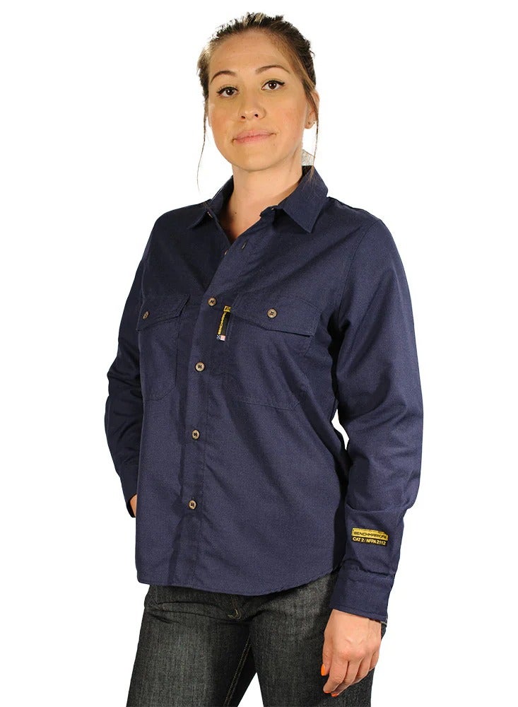 Benchmark FR Women's Silver Bullet Flame Resistant Shirt - Image 2