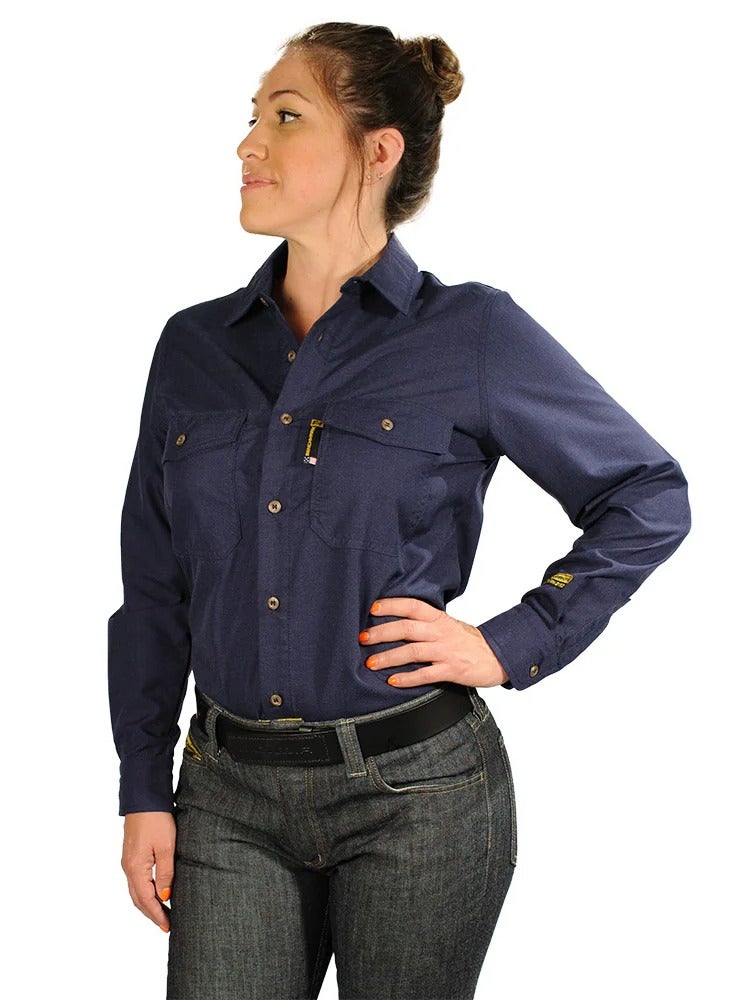 Benchmark FR Women's Silver Bullet Flame Resistant Shirt - Image 3