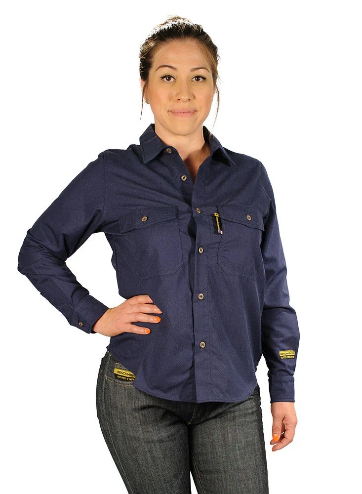Benchmark FR Women's Silver Bullet Flame Resistant Shirt - Image 5