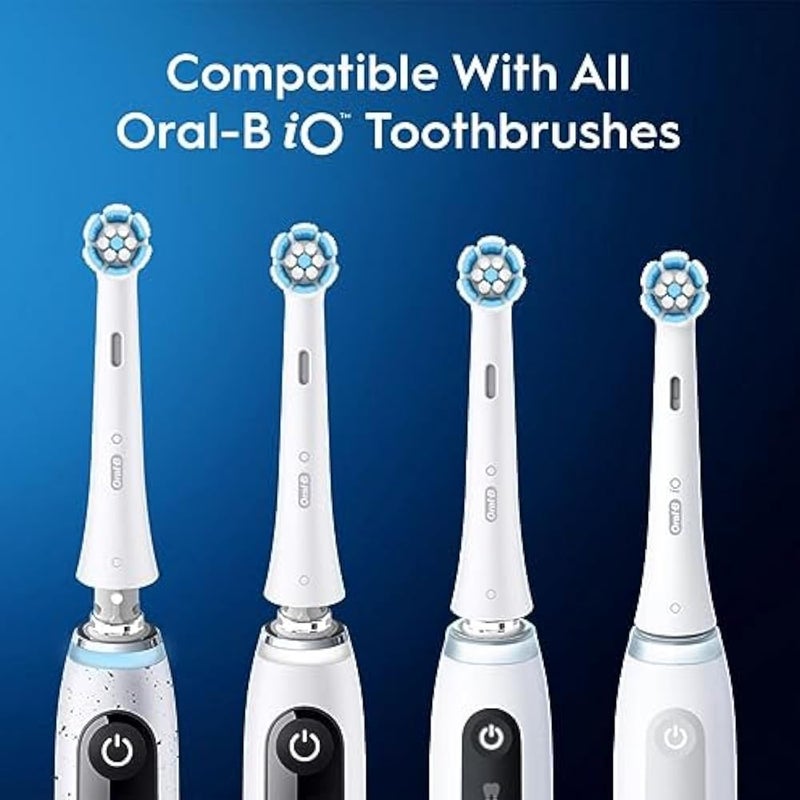 Oral-B iO Series Gentle Care Electric Toothbrush Replacement Brush Heads for an Oral-B Electric Toothbrush, 2 count, White - Image 3