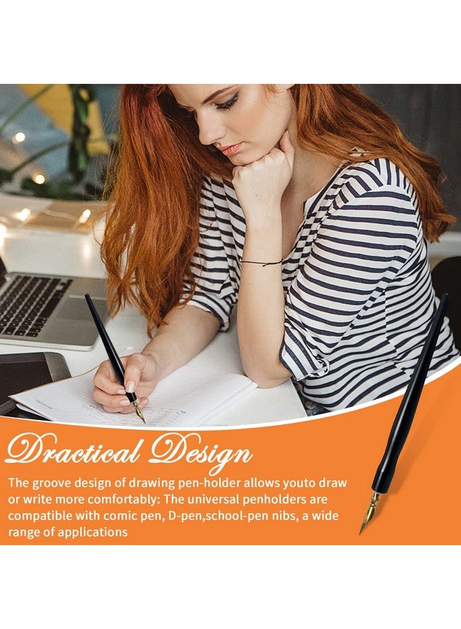 FEATTY Calligraphy Pens Set - 17 Pieces Stainless Steel Calligraphy Pen Nibs with 1 Piece Nib Holder for Writing Painting Signing - Image 5