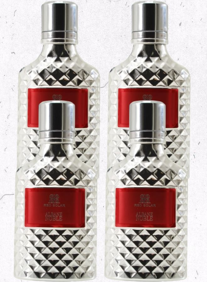 Albane Noble 4 Pieces Red Solar Perfume 100ml EDP - Image 1