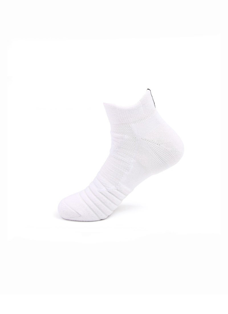 NIBEMINENT 3 Pair Of Comfortable Socks White/Black/Grey - Image 4