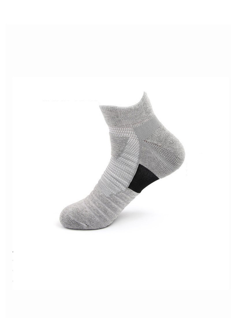 NIBEMINENT 3 Pair Of Comfortable Socks White/Black/Grey - Image 3
