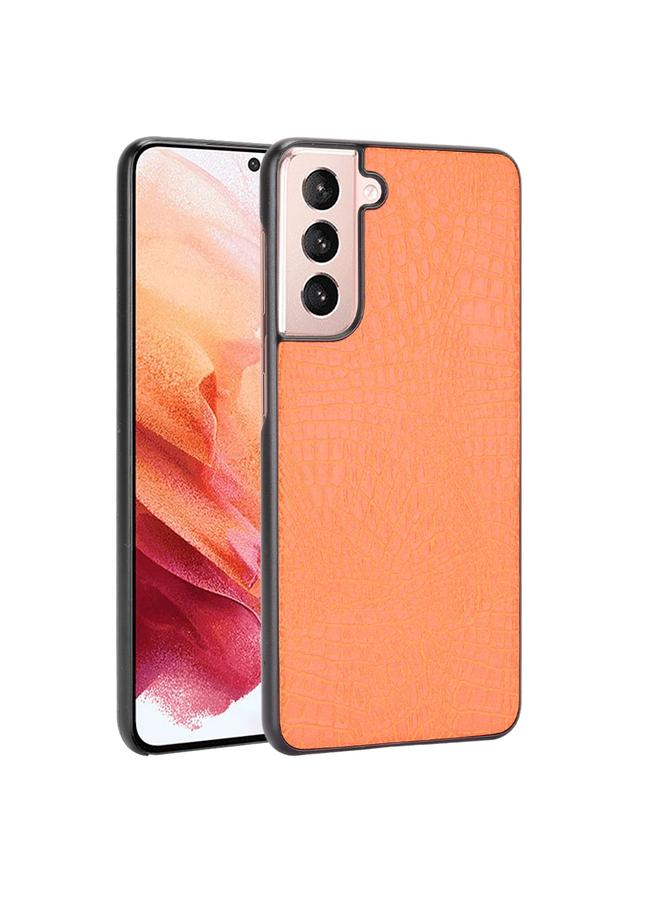 S-TOP Case For Samsung Galaxy S21+ 5G / S21 Plus 5G Shockproof Crocodile Texture PC + PU Case - Image 1