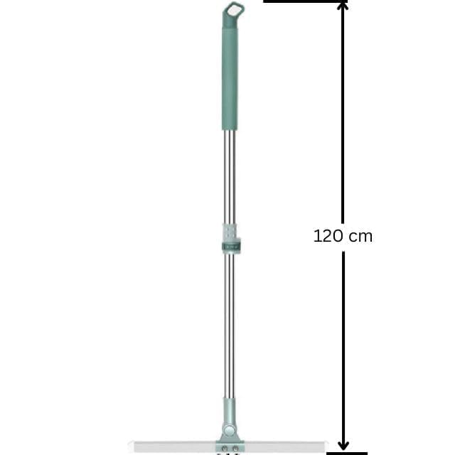 ZMOXY Multifunction Magic BroomSilicone Floor Squeegee Broom with Long HandleScraping Besom for Floor Bathroom Kitchen Shower Tile Pet Hair - Image 2