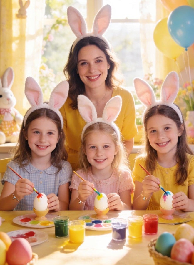 SUNSH Easter Gifts for Daughter Family Easter Bunny Basket Stuffers Rabbit Bracelets for Women Christian Gifts Some Bunny Loves You Easters Bracelets Decorations Mother Daughter Jewelry Present Cute - Image 5