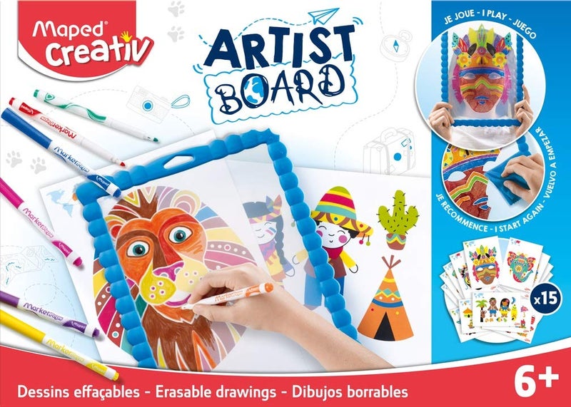 Maped Maped Creativ Erasable Drawings-Masks - Image 2