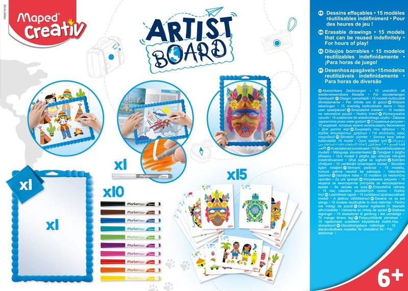 Maped Maped Creativ Erasable Drawings-Masks - Image 3