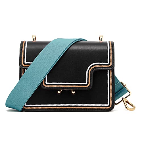 ZOOEASS Wide Shoulder Strap (Solid),Adjustable Replacement Belt Crossbody Canvas Bag Handbag (Jade) - Image 4