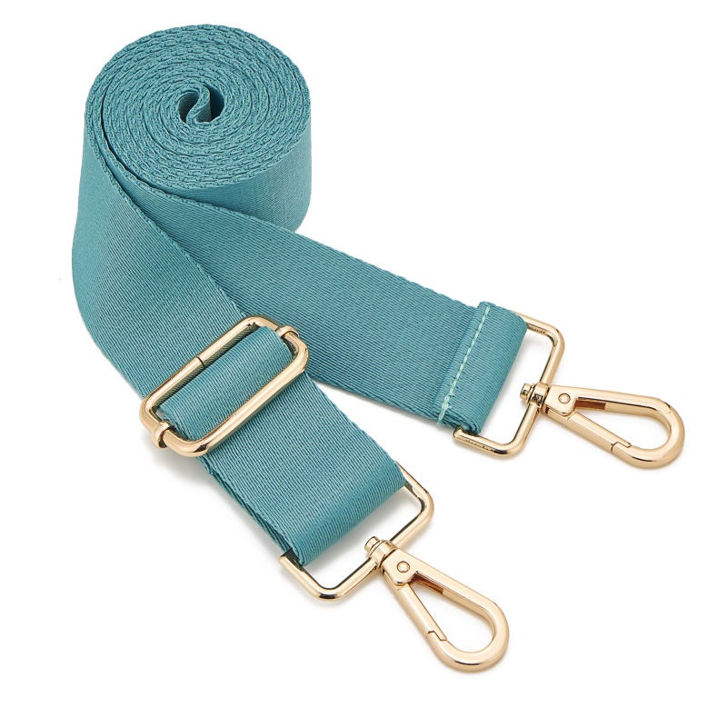ZOOEASS Wide Shoulder Strap (Solid),Adjustable Replacement Belt Crossbody Canvas Bag Handbag (Jade) - Image 5