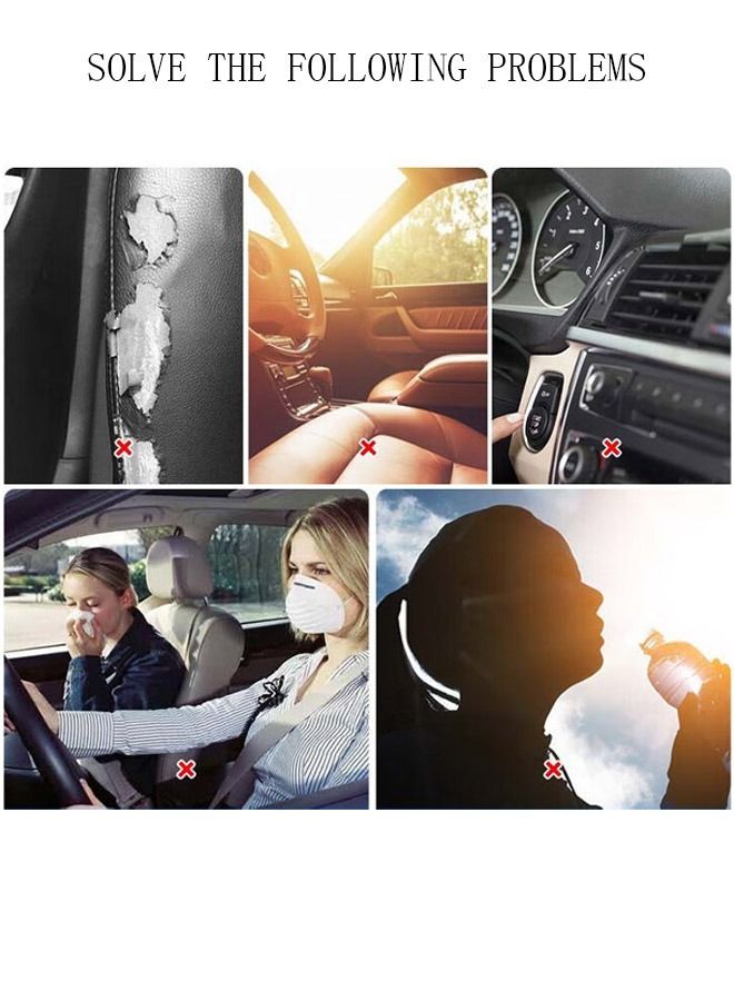 DUNISO Car Windshield Sunshade Umbrella Pull Ring Car Sun Shade Front Window Cover Foldable Sunshade Umbrella for UV Ray Block Sun Heat Protection for Most Vehicles Automotive Interior - Image 5