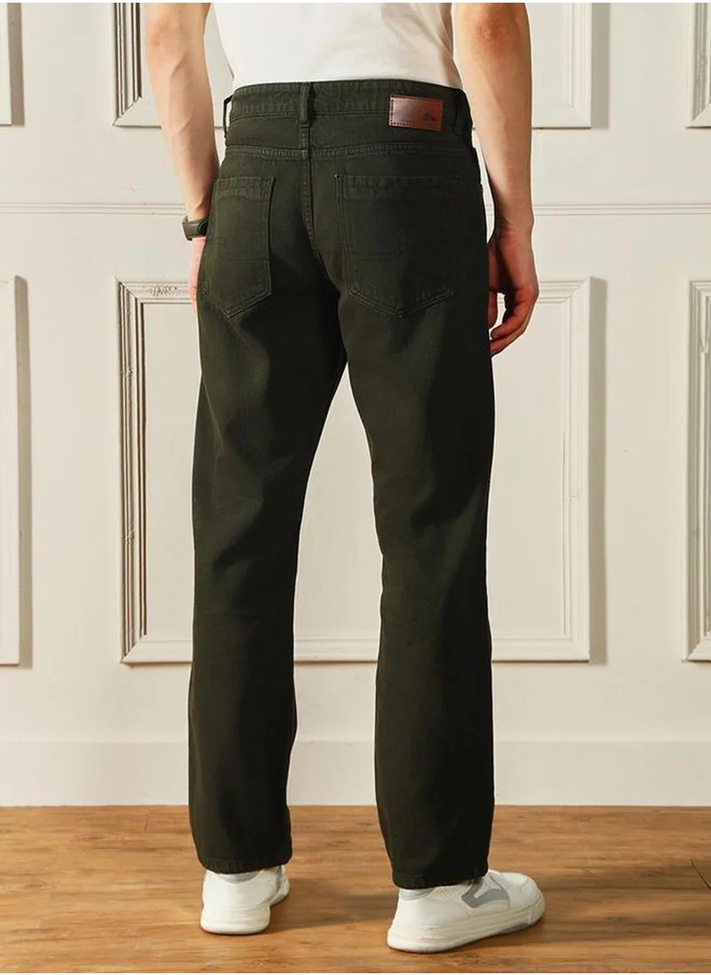 دينيس لينغو Olive Jeans For Men