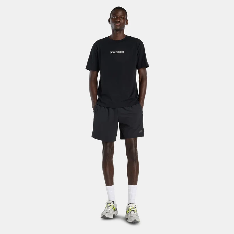 New Balance Black Men's N Collage T-Shirt for Men | Best Price UAE