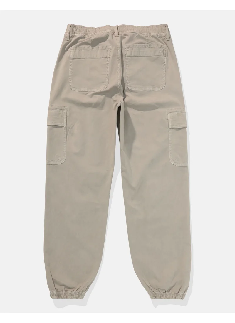 American Eagle AE Stretch High-Waisted Baggy Cargo Jogger