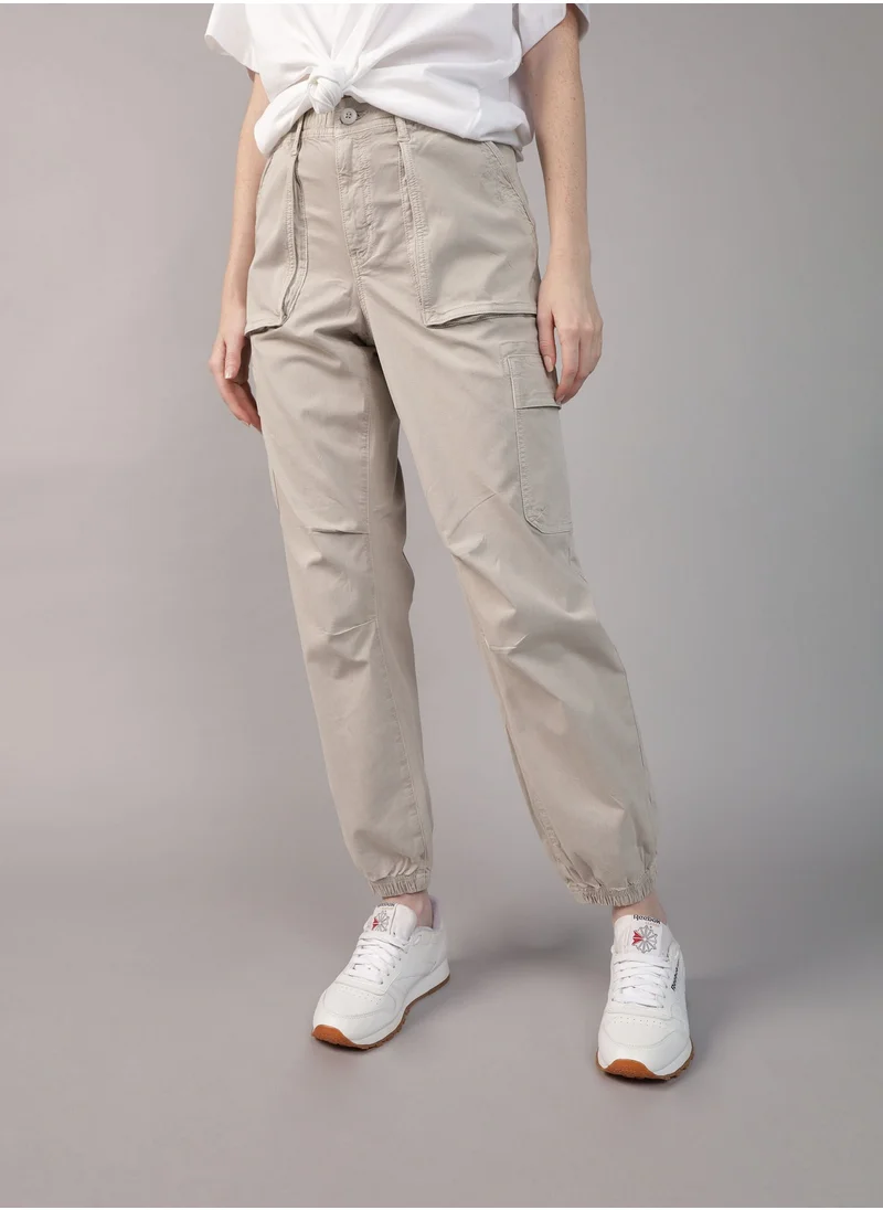 American Eagle AE Stretch High-Waisted Baggy Cargo Jogger